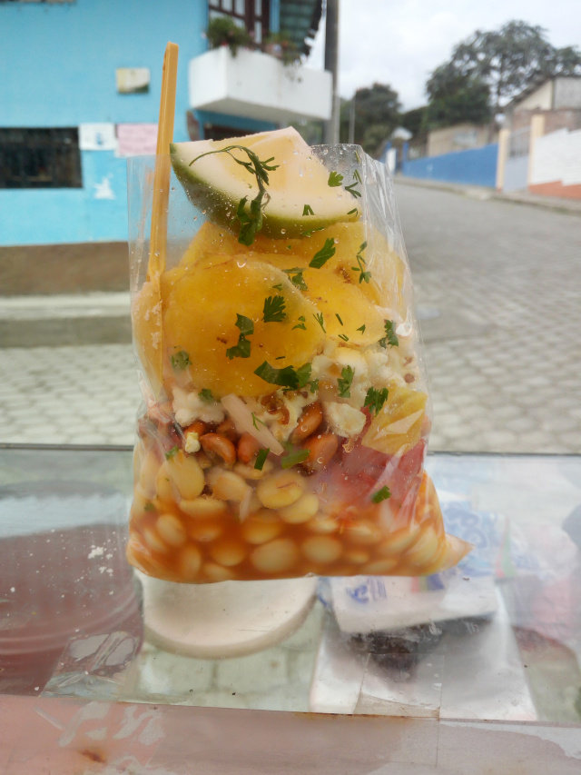 Fertig zubereitetes Cevichocho