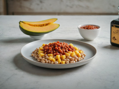 Imagen de ceviche con mango